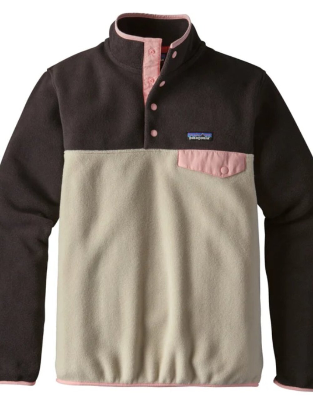 PATAGONIA Synchilla Women's Snap-T Fleece ColorblockPullover (Medium)